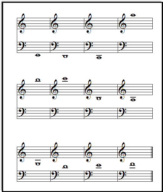 music note templates