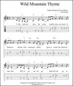 Guitar tabs Wild Mountain Thyme