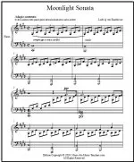 Beethoven Moonlight Sonata first movement
