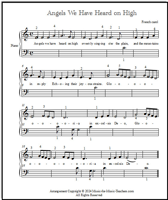 Angels Christmas song