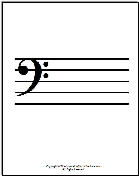 Staff Paper Template from www.music-for-music-teachers.com