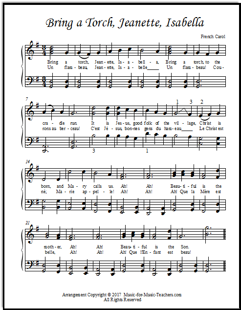 Christmas Music Chord Charts