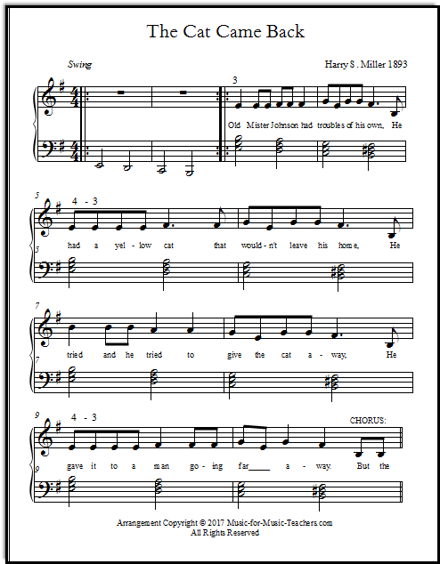 Free Easy Piano Sheet Music For Progressing Students Free Easy Piano Sheet Music For Progressing Students
