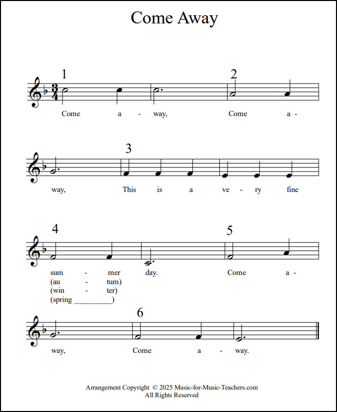 Singing round