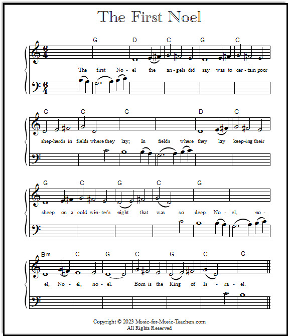 One Time sheet music for piano solo (PDF-interactive)