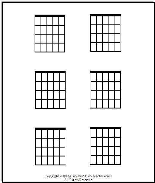 Guitar Worksheets for Beginning Guitar Players Make Teaching Easy!
