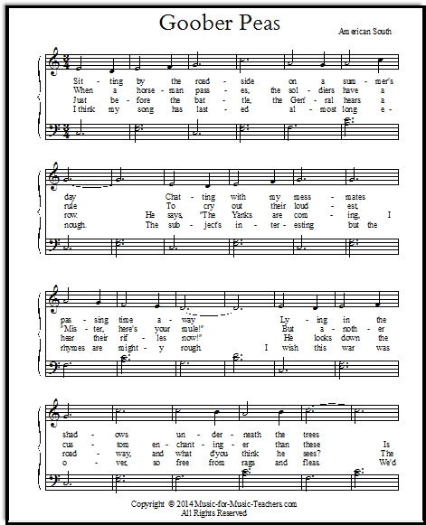 Free Easy Piano Sheet Music For Progressing Students