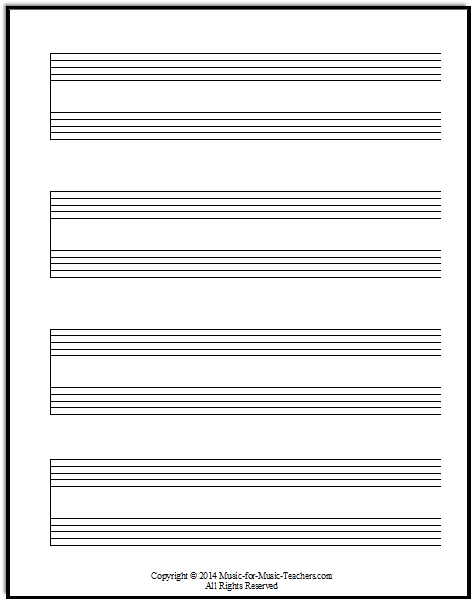 staff paper pdfs download free staff paper music staff paper