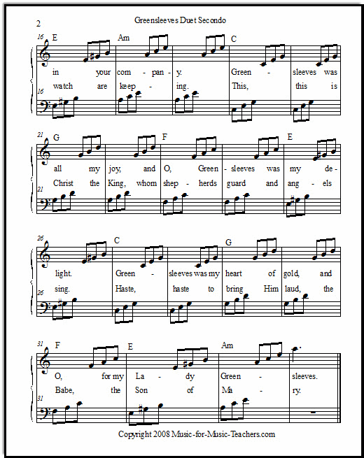 Broken Chord Chart