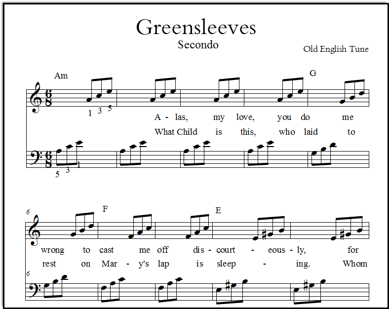 Broken Chord Chart