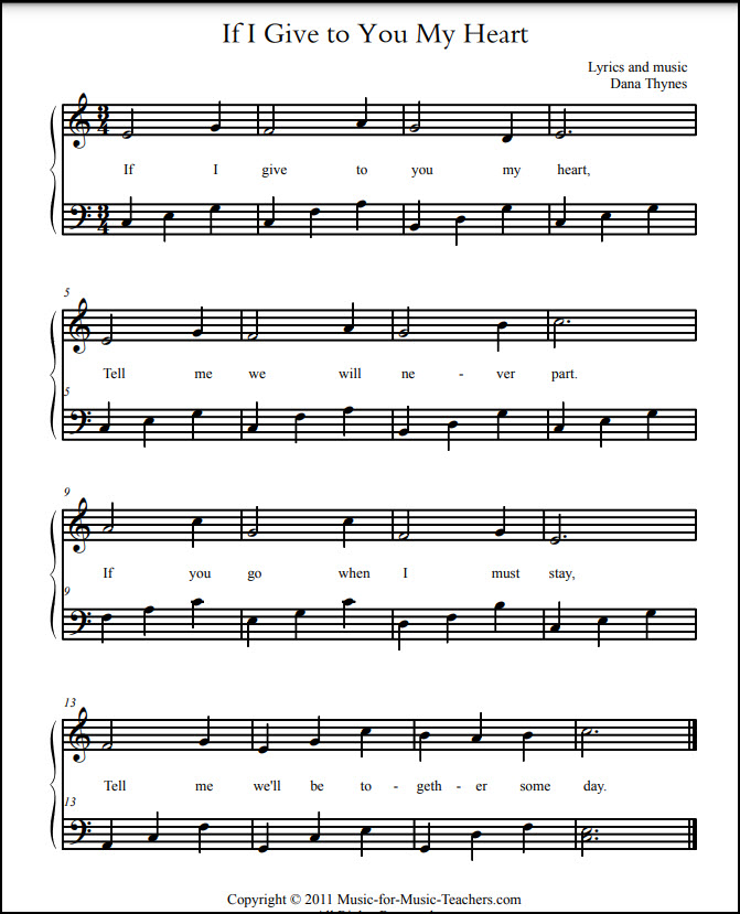 Valentine song