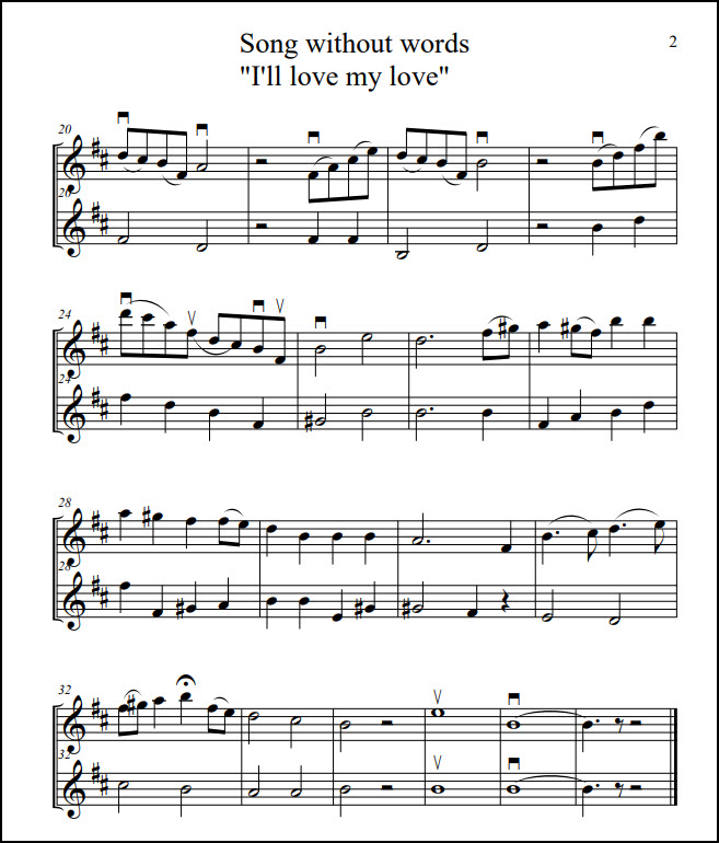 I'll Love My Love, by Holst