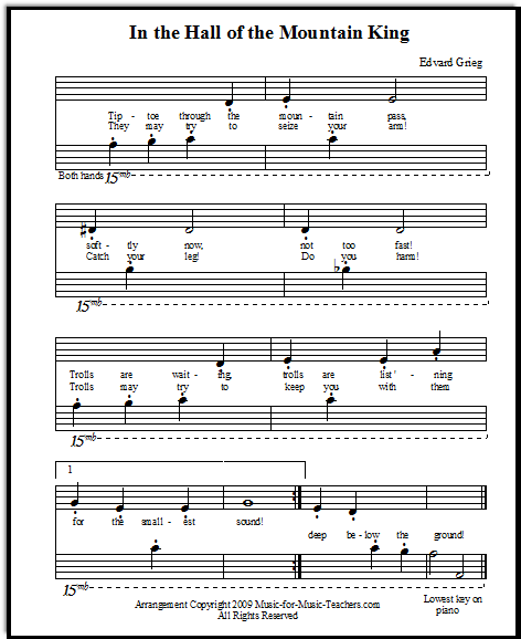 King of the Hill (Main Theme)" Sheet Music for Piano Solo