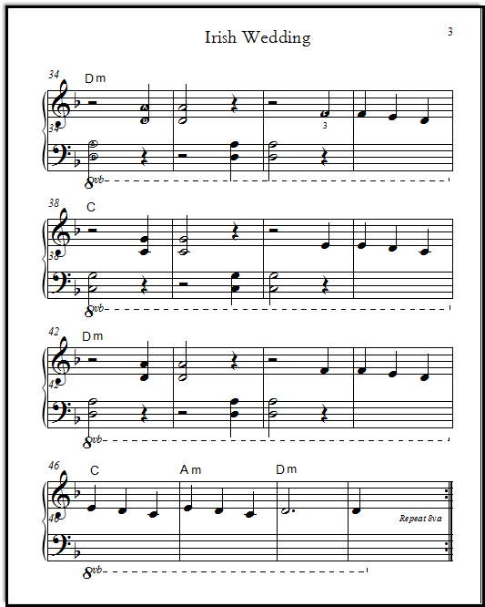 wedding song guitar chords