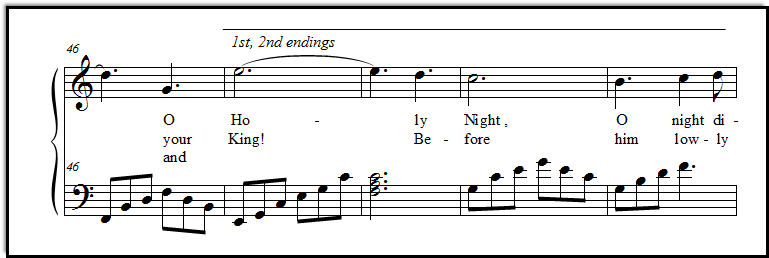 O Holy Night Sheet Music, with a Step by Step Chord Theory Lesson!