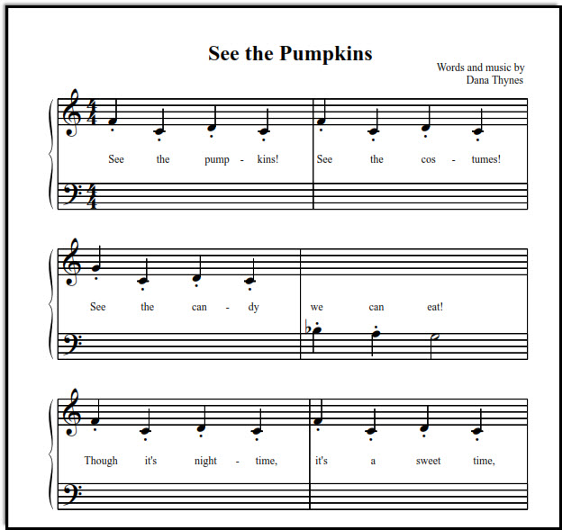 See the Pumpkins Halloween music
