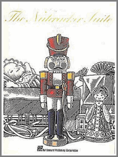The Nutcracker Suite easy piano music book