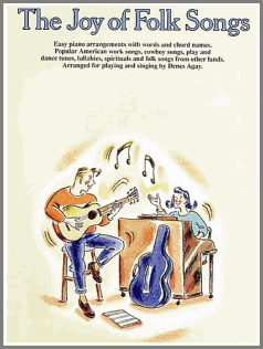 The Joy of Folk Songs piano book