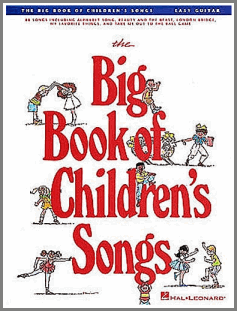 Big Book of Children's Songs music book for guitar