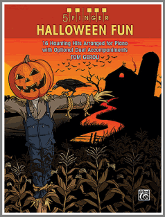 5-Finger Halloween Fun music book