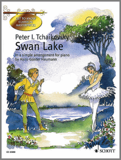 Swan Lake music book by Piotr Tchaikovsky