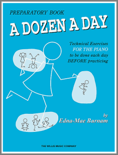 A Dozen a Day piano exercises for beginners music book