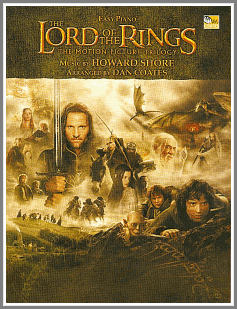 Lord of the Rings Collection for easy piano music book