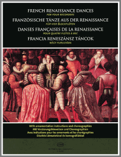 French Renaissance Dances music book