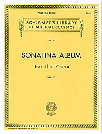 Schirmer's Sonatina Album for piano - a wonderful early classical book!