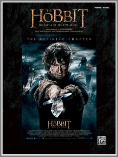 The Hobbit 3: The Battle of Five Armies sheet music book