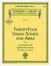 24 Italian Songs & Arias by Schirmer