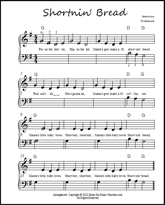 One Two Three Four Five Sheet music for Voice (other) (Solo