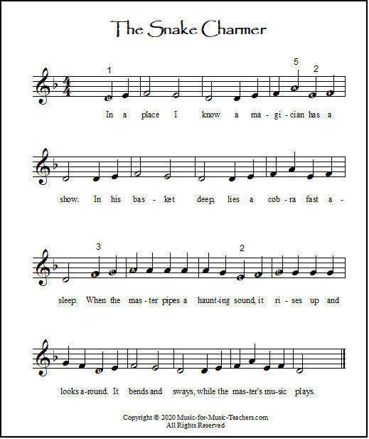 free piano sheet music with letters