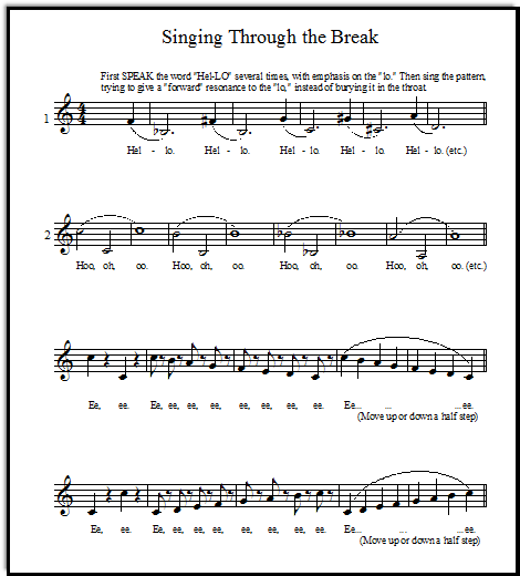 Singing Warm Ups For Teachers To Give Their Voice Students