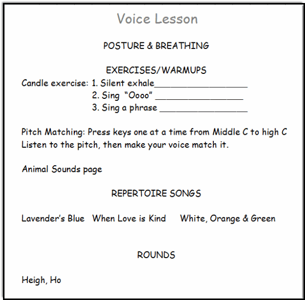 Voice Lessons — Burlington Music Dojo