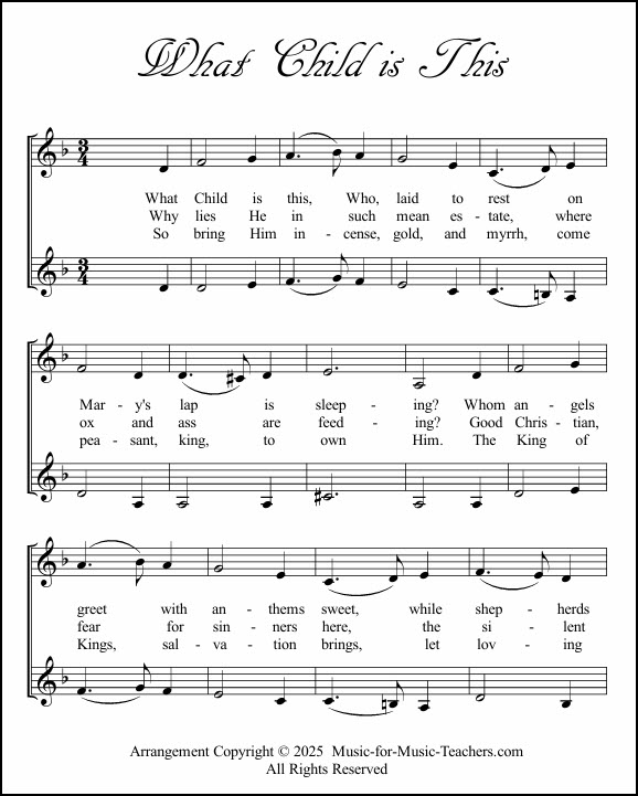 Christmas duets for church