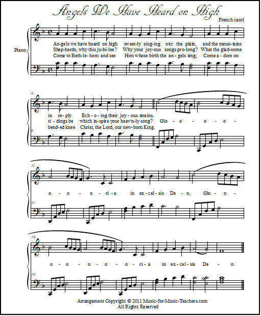 Christmas sheet music