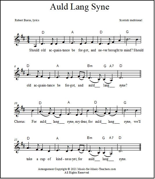 Free Vocal Sheet Music For Beginning Voice