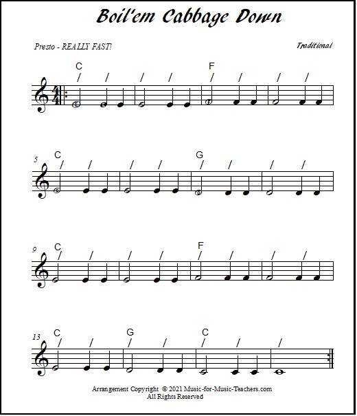 Utallige Afslut overlap Beginner Piano Music for Kids -- Printable Free Sheet Music