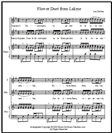 Sous le dome epais 5-page arrangement