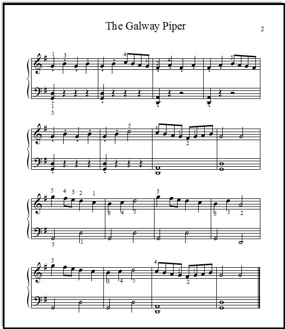 Irish kid's song