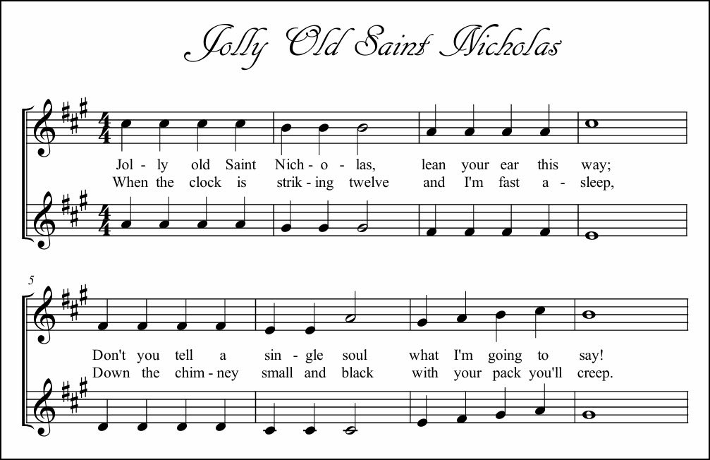 male and female Christmas duets