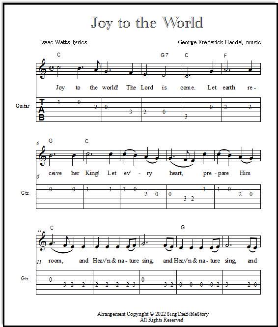 Goal: print pdf with bass notation, bass tab bottom and lyrics