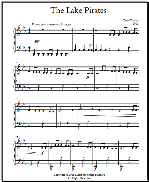 Free printable piano sheet music 