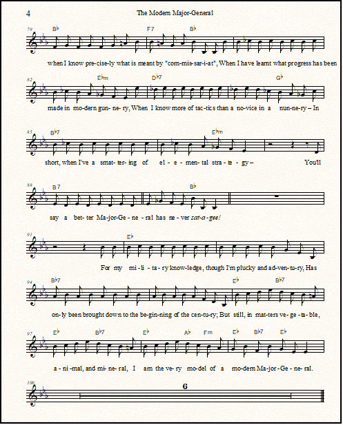 Pirates of Penzance sheet music
