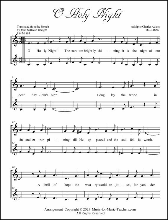 Christmas Christian duets