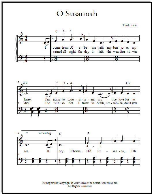 Shawtys like a melody Sheet music for Piano (Solo) Easy