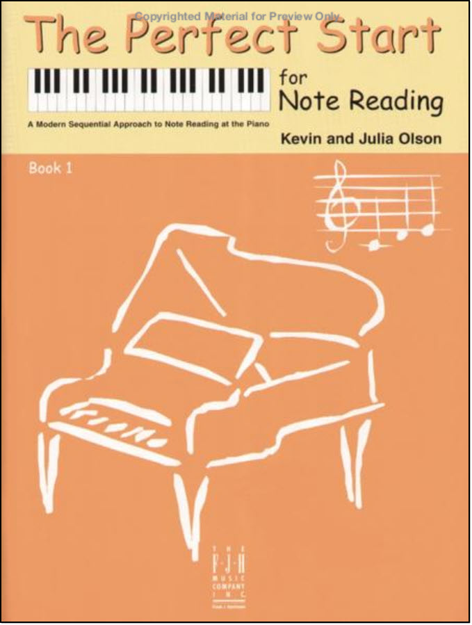 Beginner piano note reading book