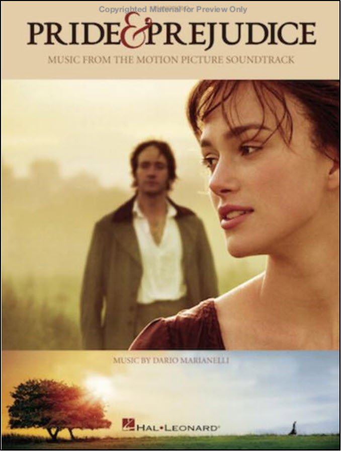 Pride & Prejudice movie soundtrack piano music