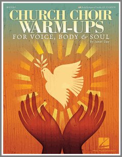 Church choir warm-ups music book